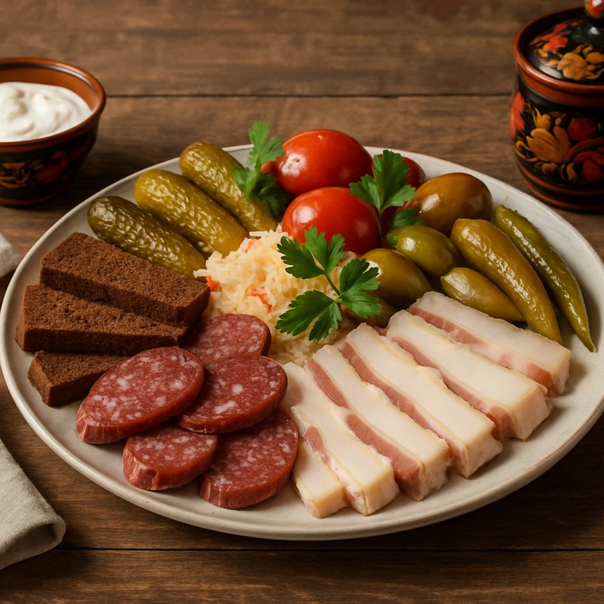 Русские закуски