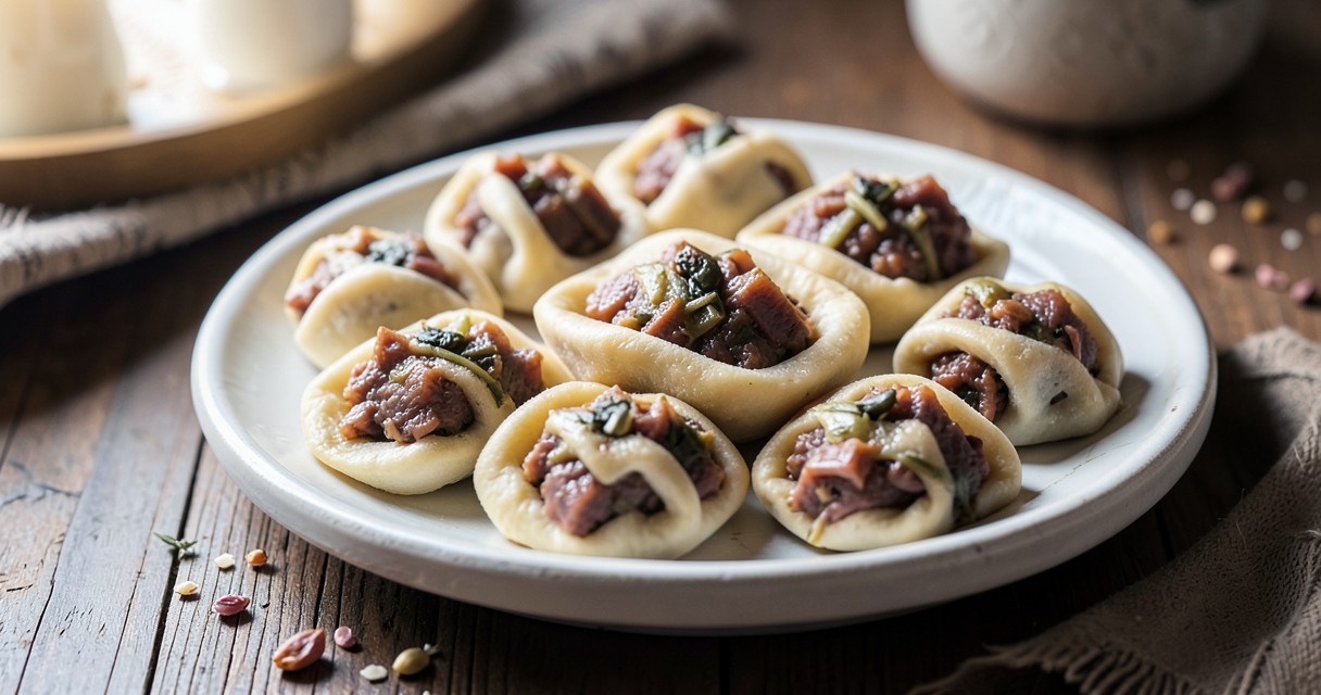 Пельмени с мясом