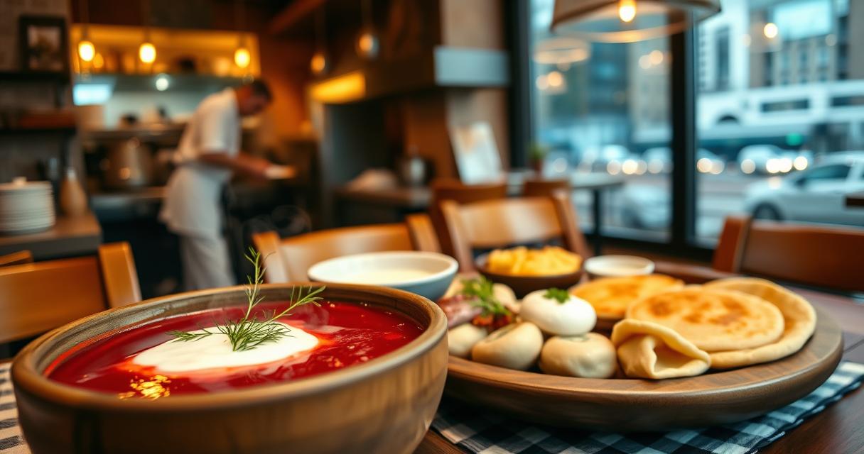 Русская кухня за границей
